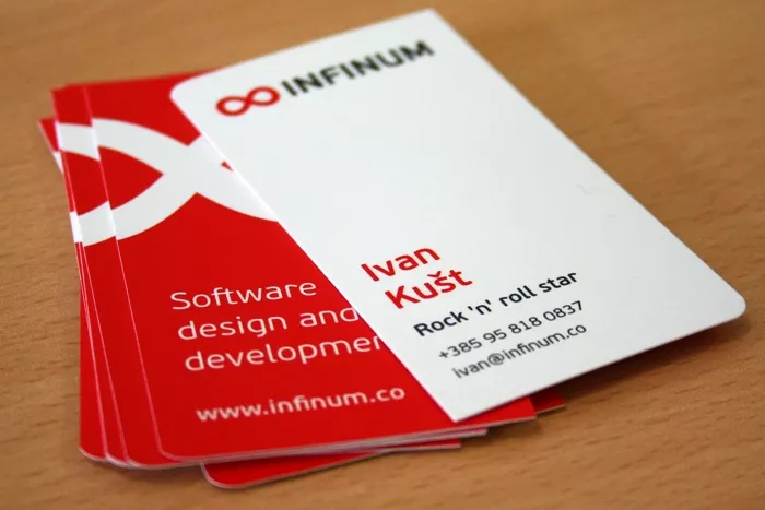 Infinum business cards