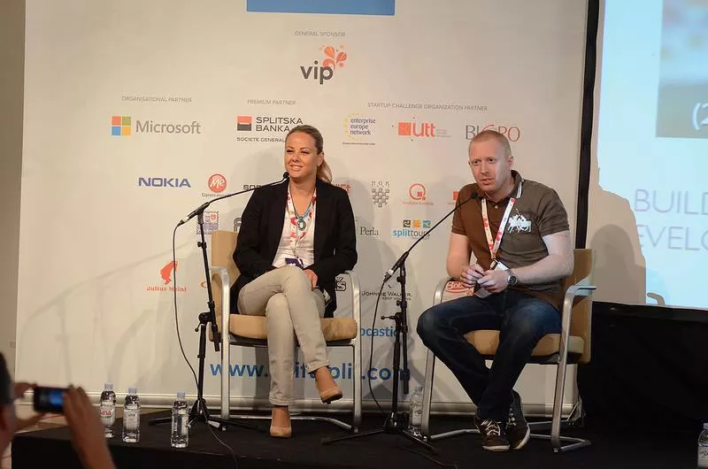 Tamara Momčilović and Nikola Kapraljević at Shift Split 2013