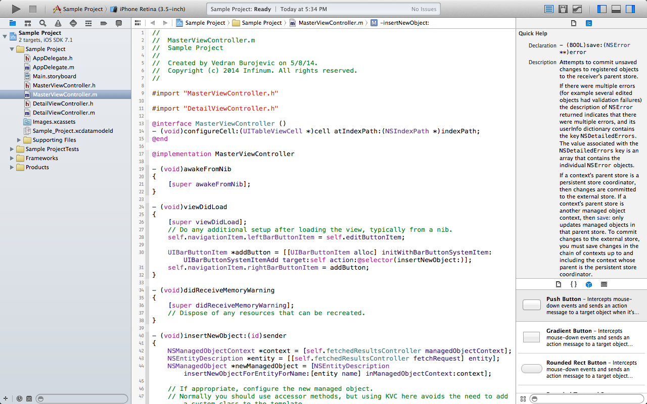 Xcode IDE