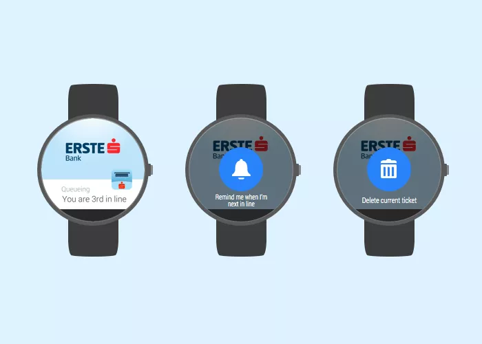 Queueing app on Android wear