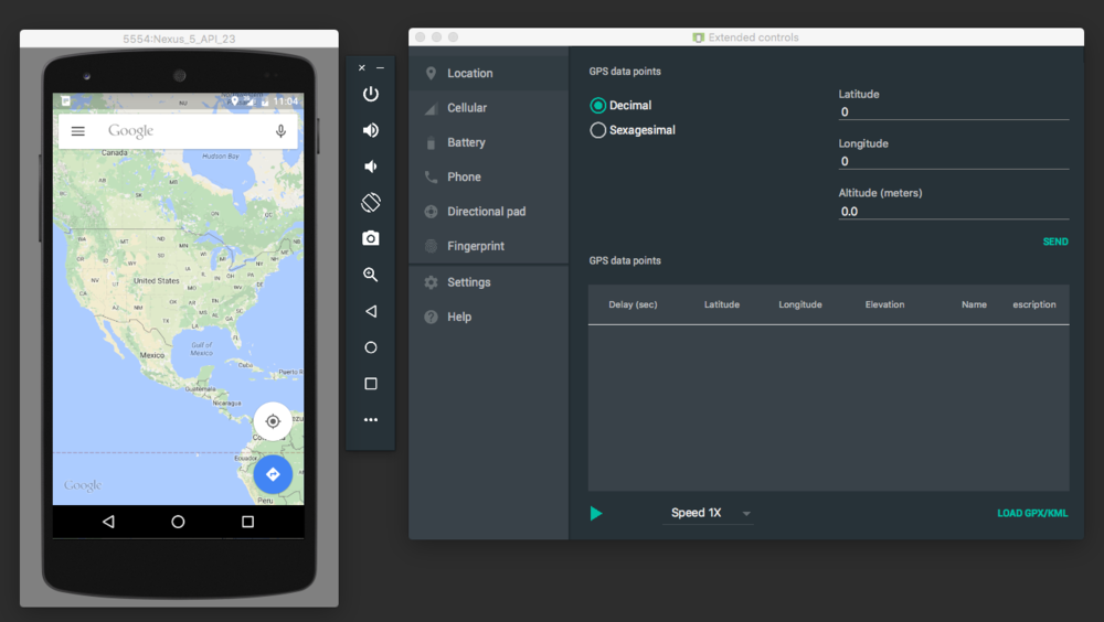 Эмулятор gps. Locale Emulator Android. Android Studio Extended Controls. Locate Emulator.