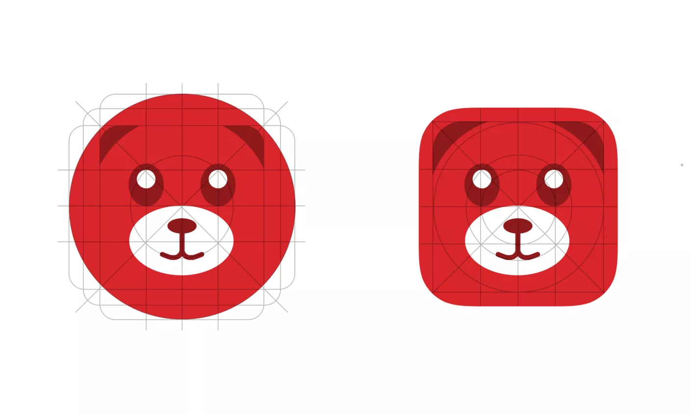 Android adaptive icon and iOS app icon