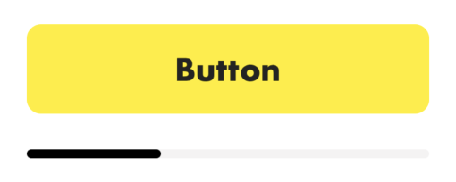 Rounded button and progress view