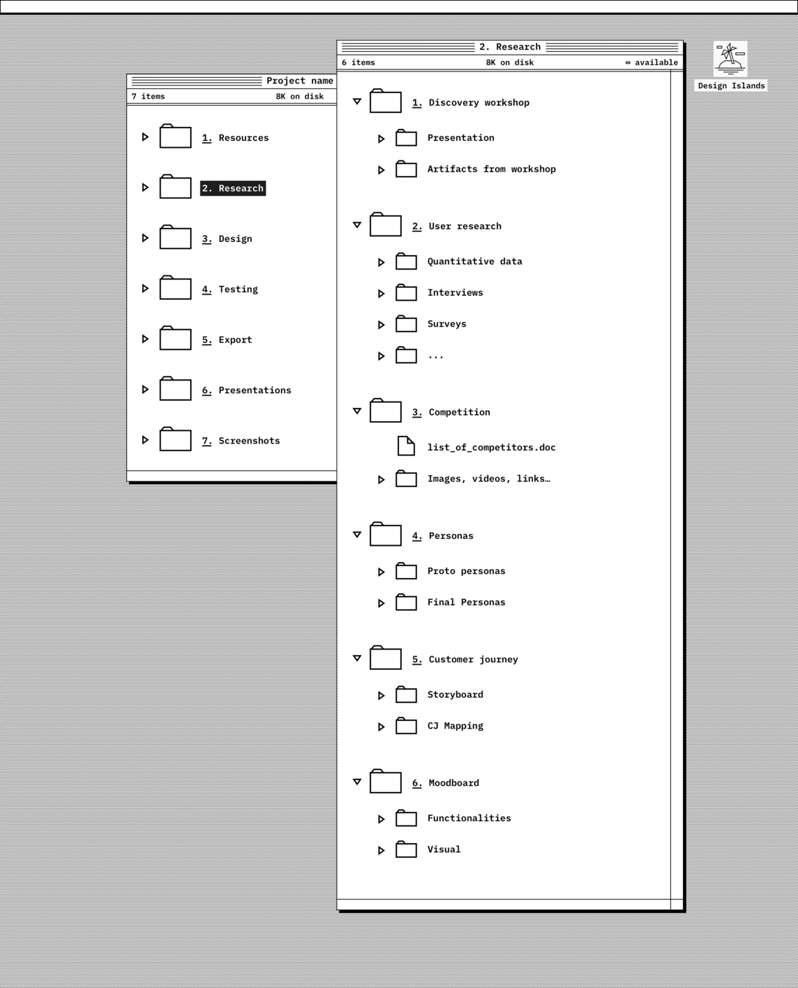 Research folder a.k.a. UX zone