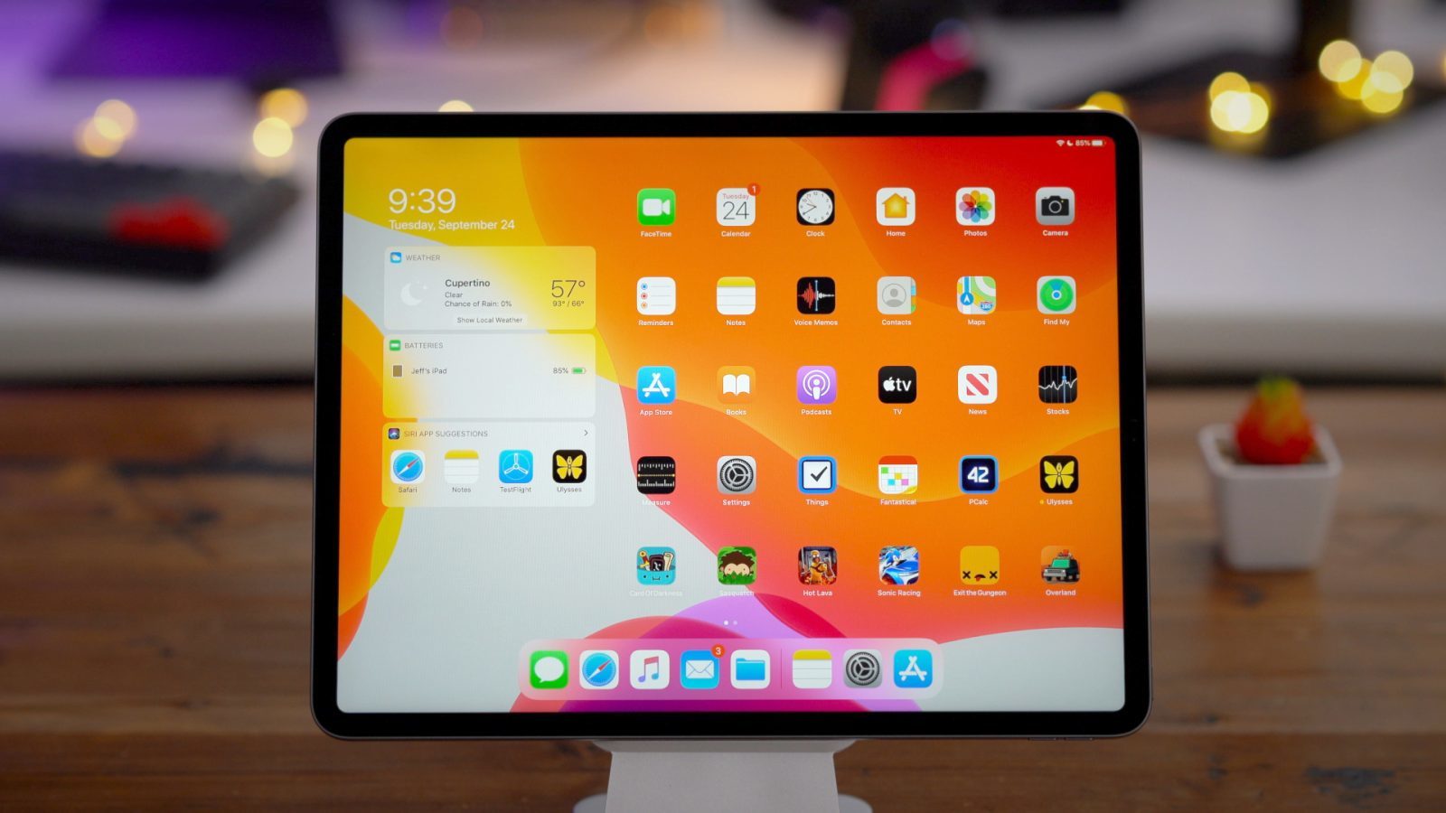 The unique experiece gets own name: iPad OS.