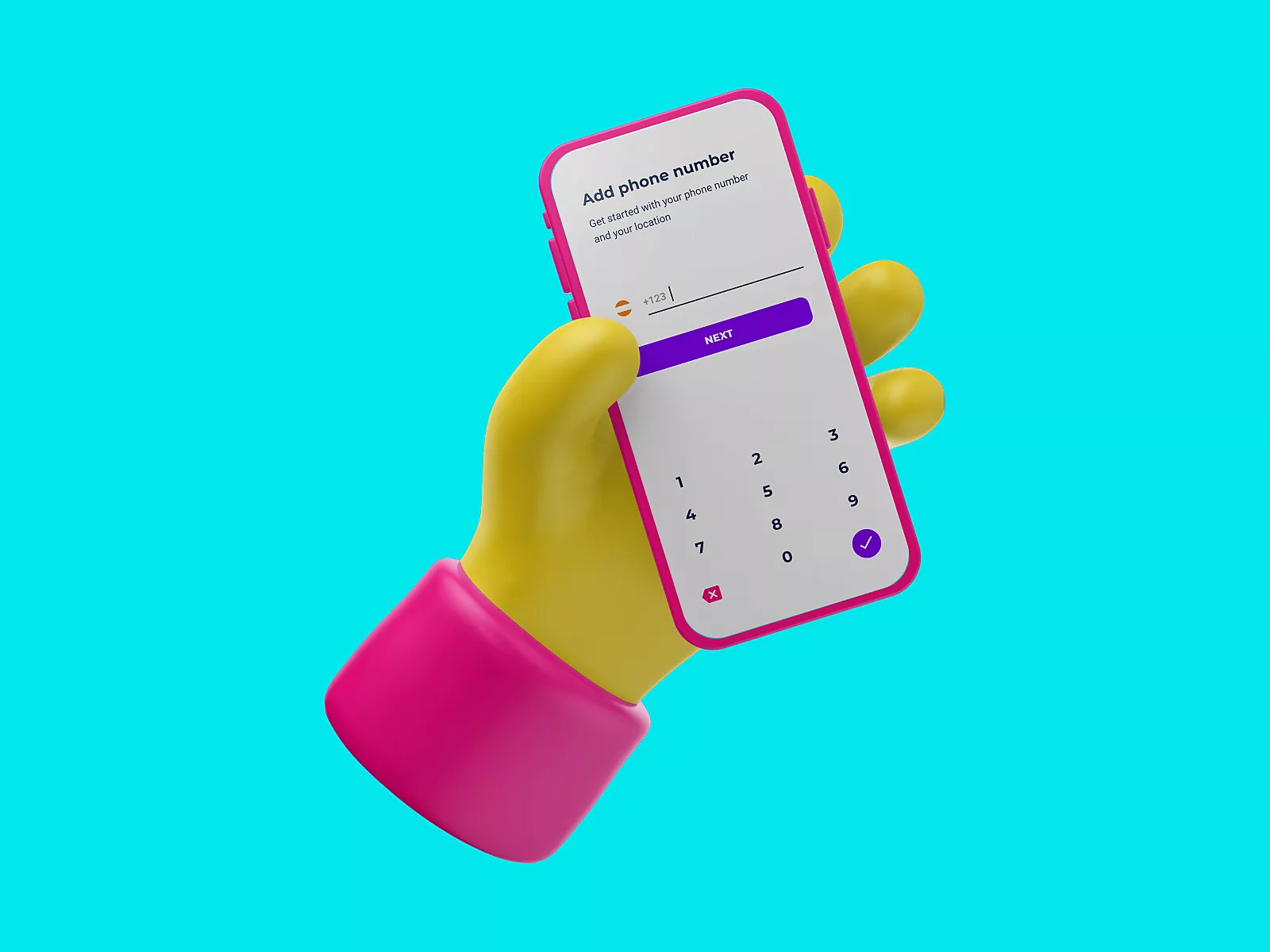 Custom keyboard implementation