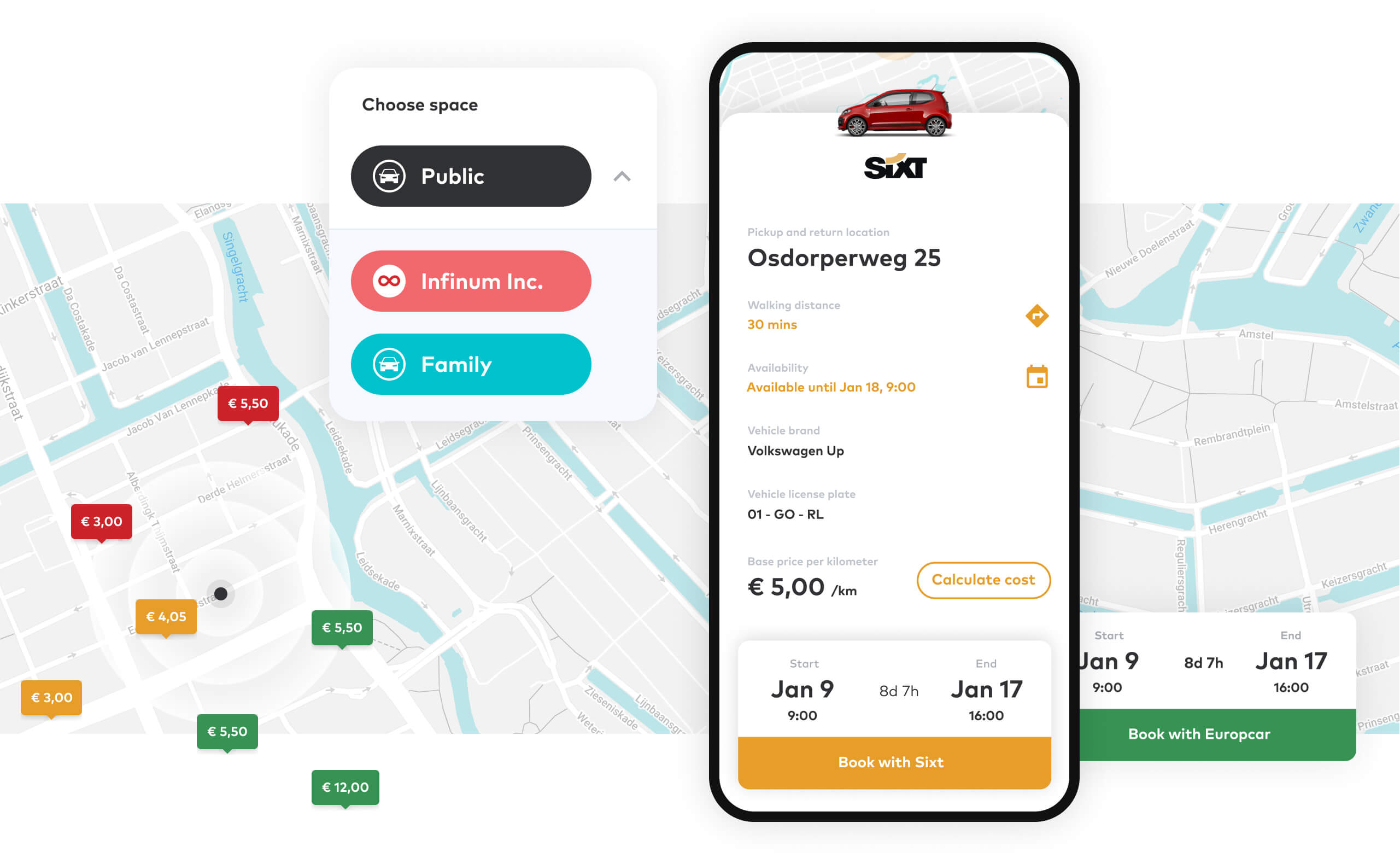 Car Sharing Concept | Infinum