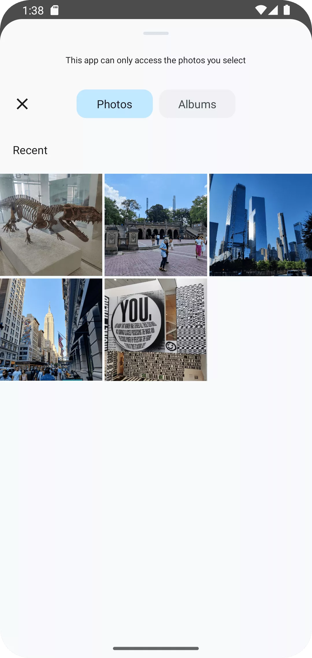 Andorid 13 Photo picker