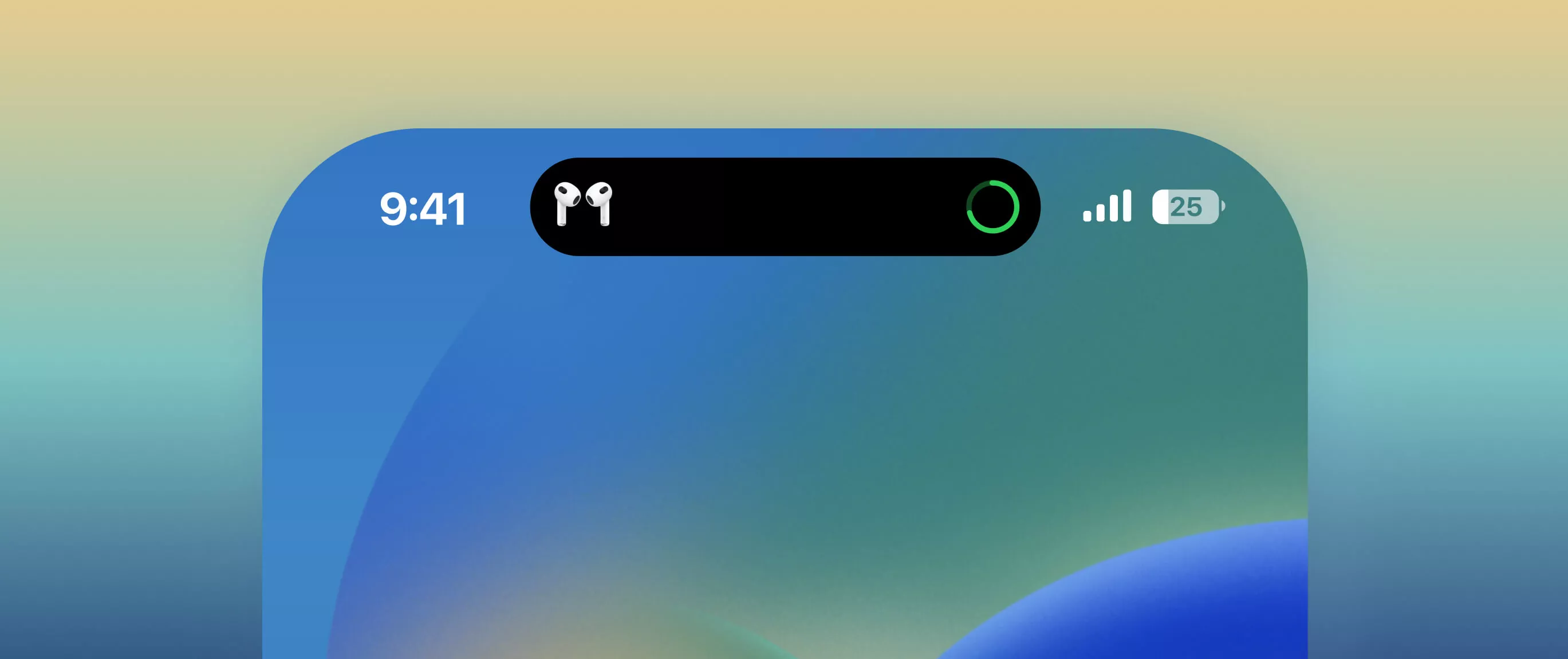 iOS Dynamic Island Live Activities