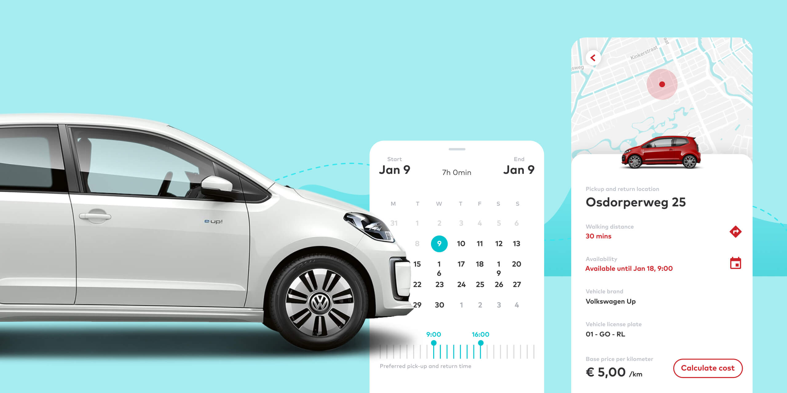 Smart has built a self-driving, car-sharing concept