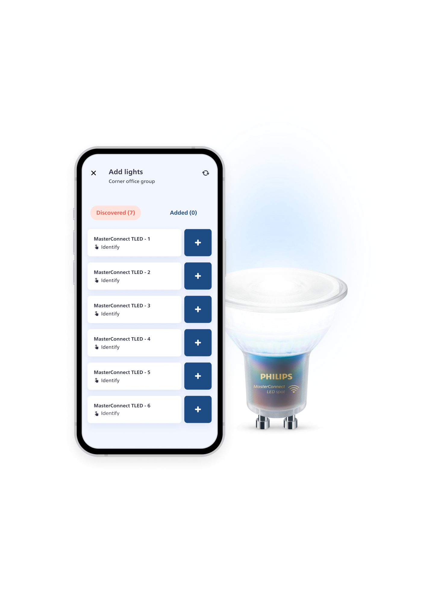 IoT app for Philips MasterConnect smart lighting