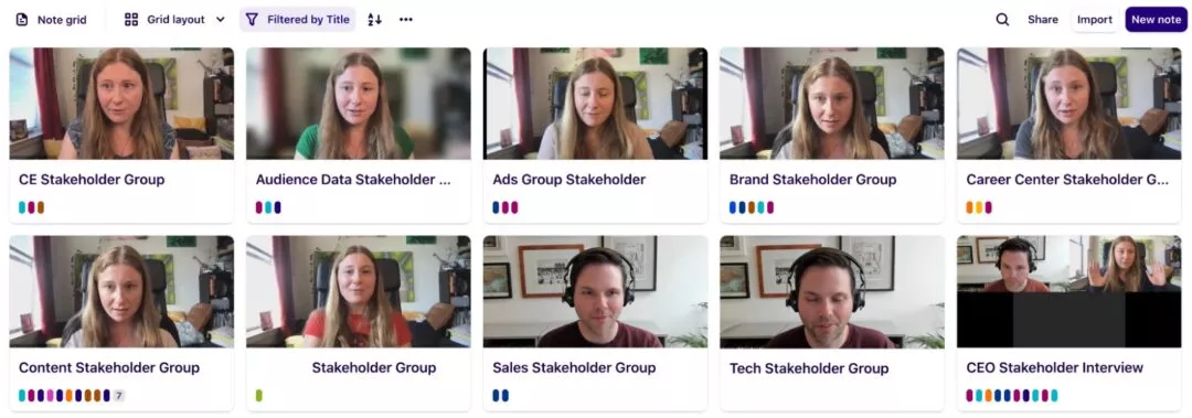 Stakeholder Interviews