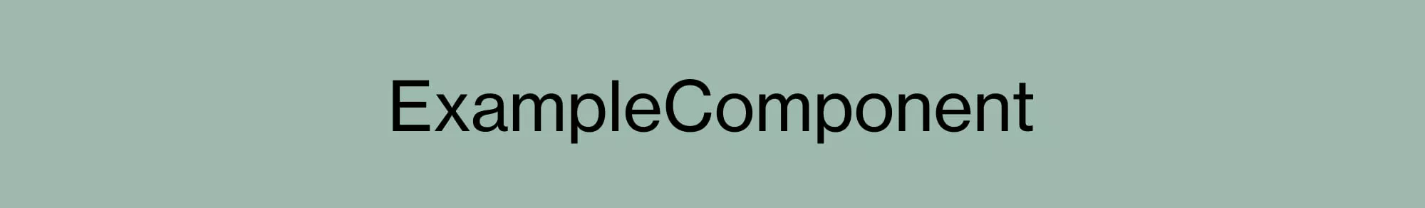 Example Component