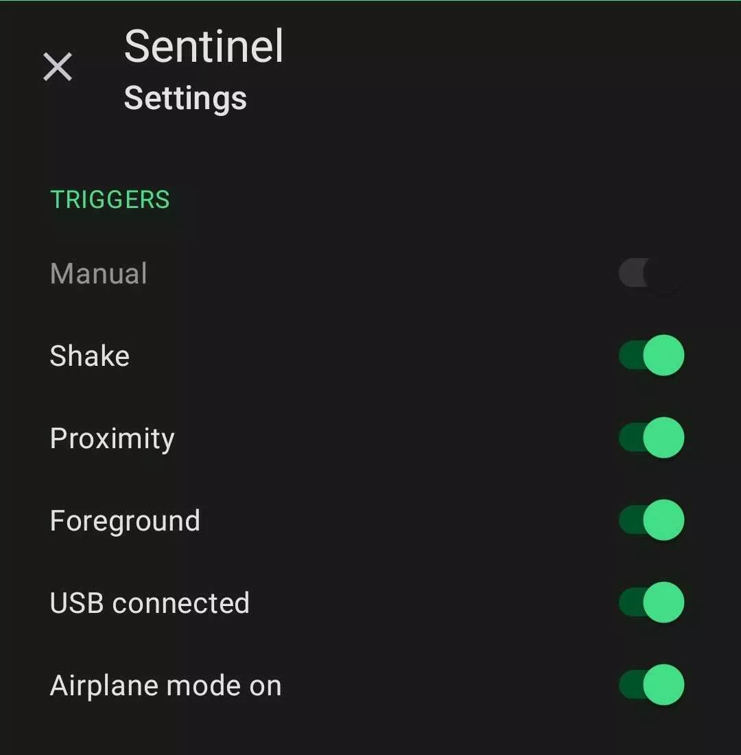 SentinelTriggers